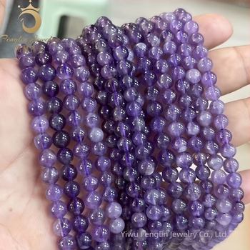 Accesorii pentru bijuterii DIY – mărgele din ametist natural, tăiere, șlefuire, lustruire, semi-fabricat