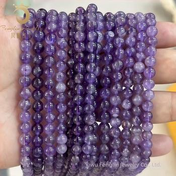 Accesorii pentru bijuterii DIY – mărgele din ametist natural, tăiere, șlefuire, lustruire, semi-fabricat