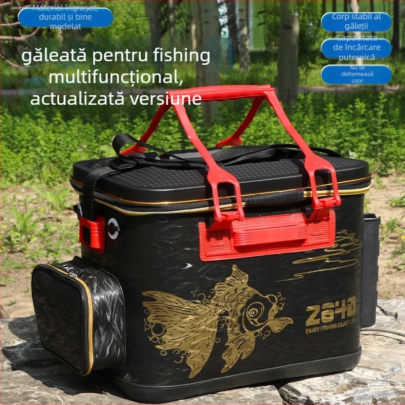 Cutie de pescuit multifuncțional pentru pescuit în mare – construcție EVA, greutate 800 g