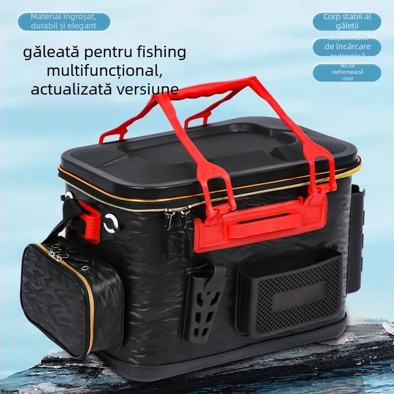 Cutie de pescuit multifuncțional pentru pescuit în mare – construcție EVA, greutate 800 g