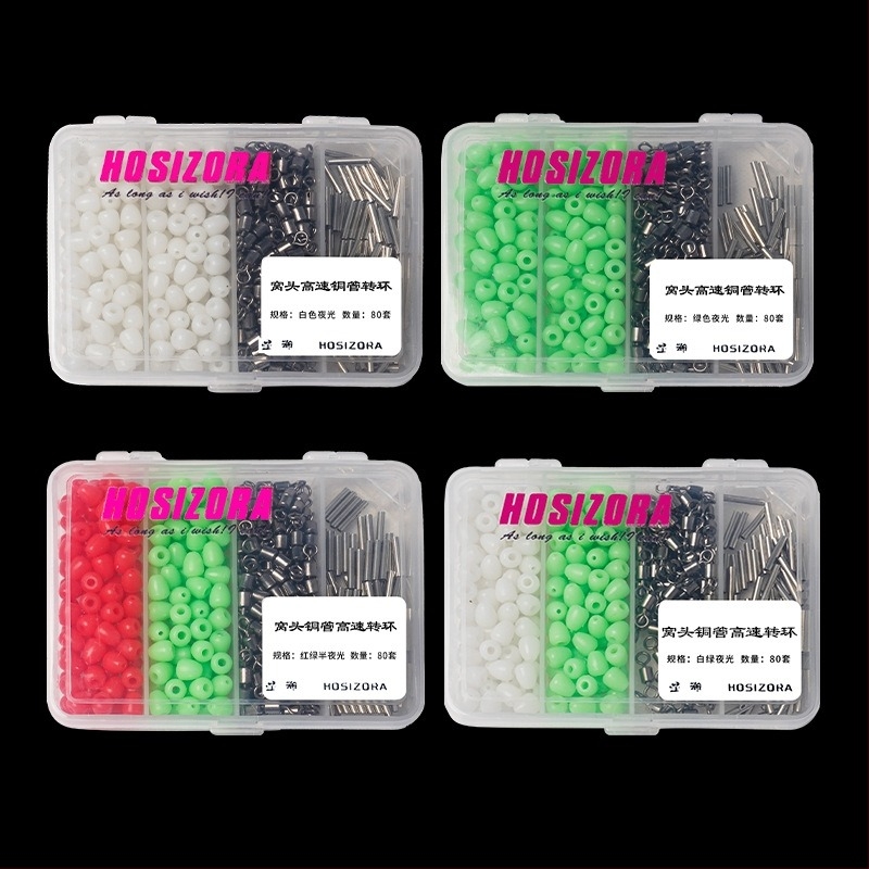 Set de accesorii luminoase pentru șuruburi pivotante pentru fabricarea liniilor de pescuit — variante Wenchou și Gourd