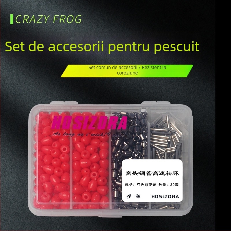 Set de accesorii luminoase pentru șuruburi pivotante pentru fabricarea liniilor de pescuit — variante Wenchou și Gourd