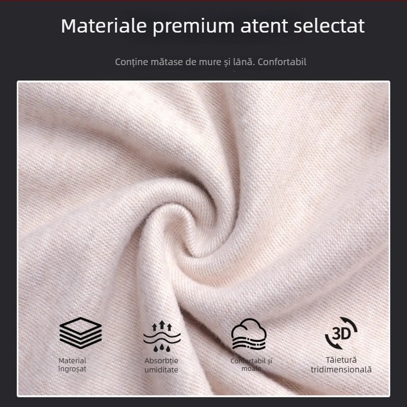 Costum Tai Chi unisex pentru toamnă și iarnă, gros, amestec poliester-mătase-lână, pentru adulți antrenament