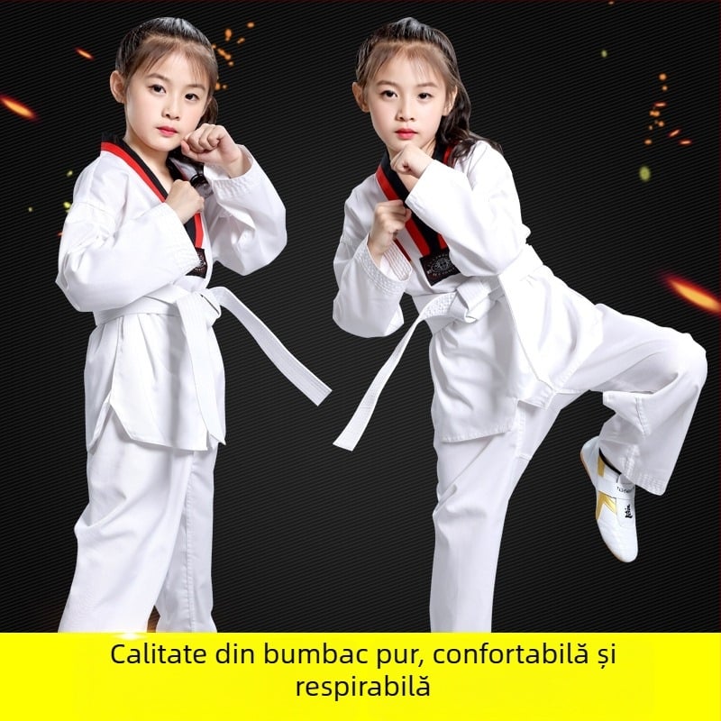 Uniformă Taekwondo - 100% bumbac, căptușeală din bumbac, brand Son of Blessing, pentru Taekwondo