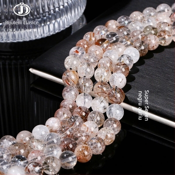 Perle din cristal natural — Material: cristal natural; Brand: Jingdian; Stil: modern; Procesare: șlefuire și lustruire