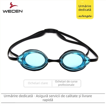 Set de ochelari de înot anti-aburire cu căciulă pentru adulți – lentile PC