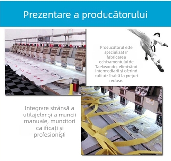 Uniformă Taekwondo pentru copii și adulți – amestec din fibre chimice de poliester, respirabil, modele: dungi, carouri, uni, puncte, potrivită pentru antrenamente de arte marțiale