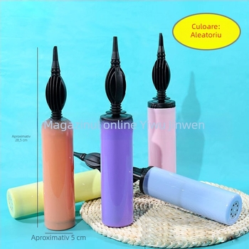 Pompa cu pedală pentru minge de yoga, inele de piscină și baloane; material: plastic; ambalaj: 100 bucăți; import: Nu; autorizare IP: Nu