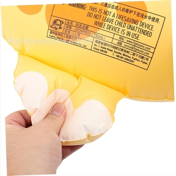 Inel de înot pentru copii cu model dinosaur desen animat, inel de șezut gonflabil, PVC ecologic 0.25 mm