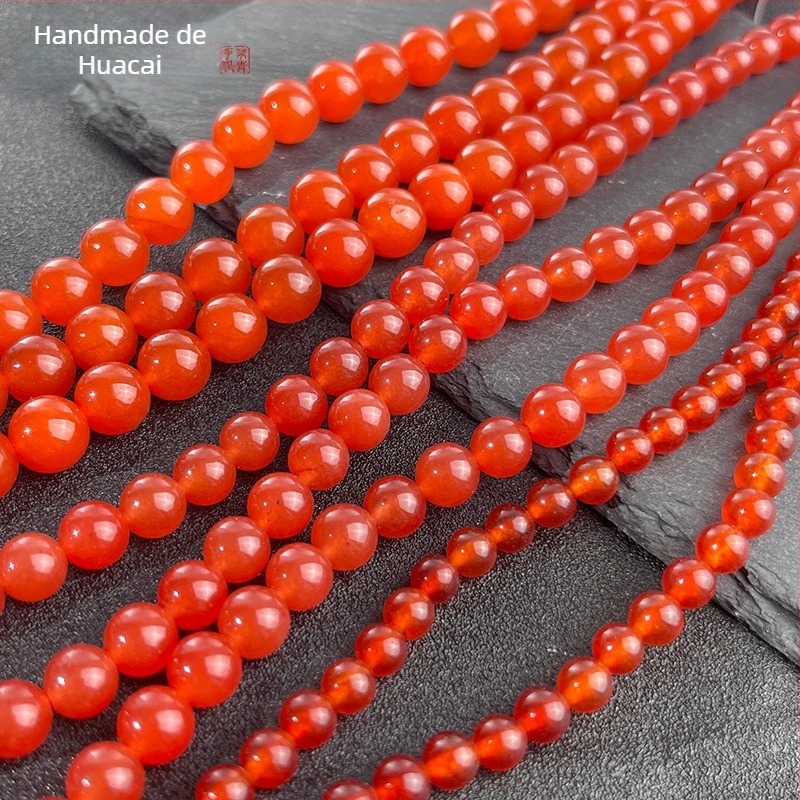 Mărgele de agat – naturale, tăiate și lustruite, componente DIY pentru bijuterii, origine Jinhua