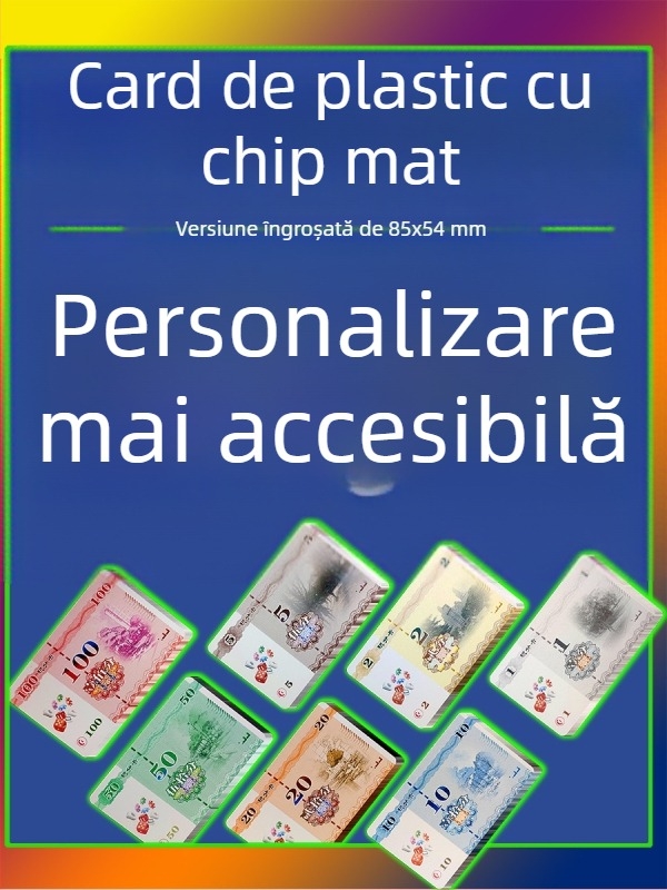 Chips PVC pentru sălile de mahjong – Personalizabile, tokenuri durabile și carduri de scor; Brand: Ouya Smart Card; Material: PVC; Personalizare: Disponibilă; Cutie: 250 foi