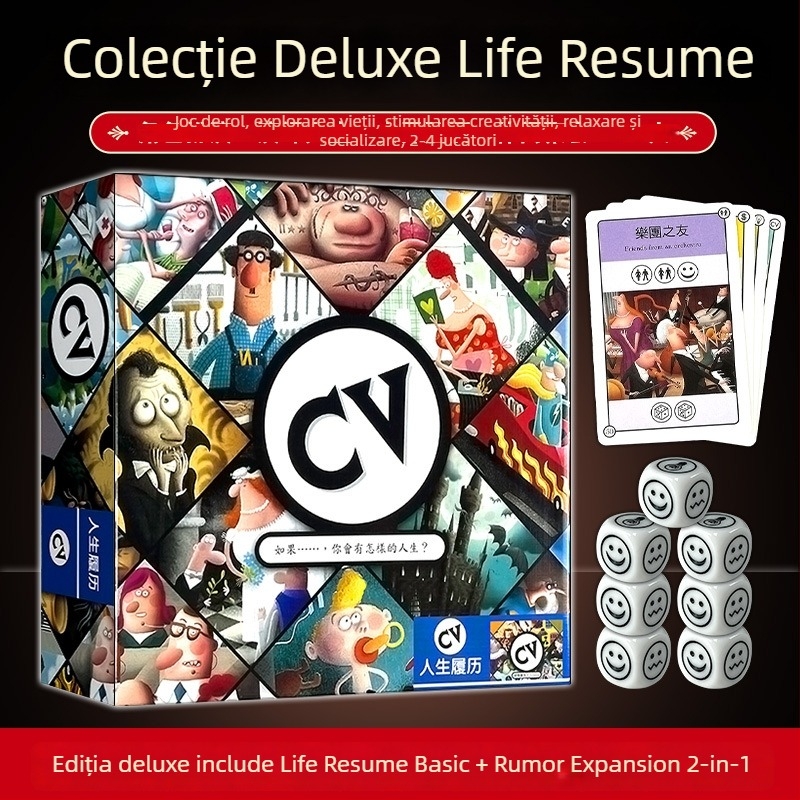 Cardă pentru joc de societate — hârtie, cutie color, distracție pentru petreceri, vârsta 15–35, brand One hundred travels