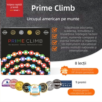Joc educativ de dame matematice: adunare, scădere, înmulțire și împărțire pentru vârste de 5 ani și peste - Brand Fast and Slow Fox; Material: Hârtie; Categoria: carduri pentru joc de societate; Configurație 3C: Alte jucării pentru copii sub 14 ani