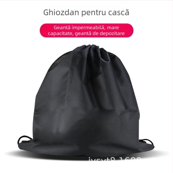 Geantă pentru cască de motocicletă, poliester, stil rucsac, fără husă de ploaie