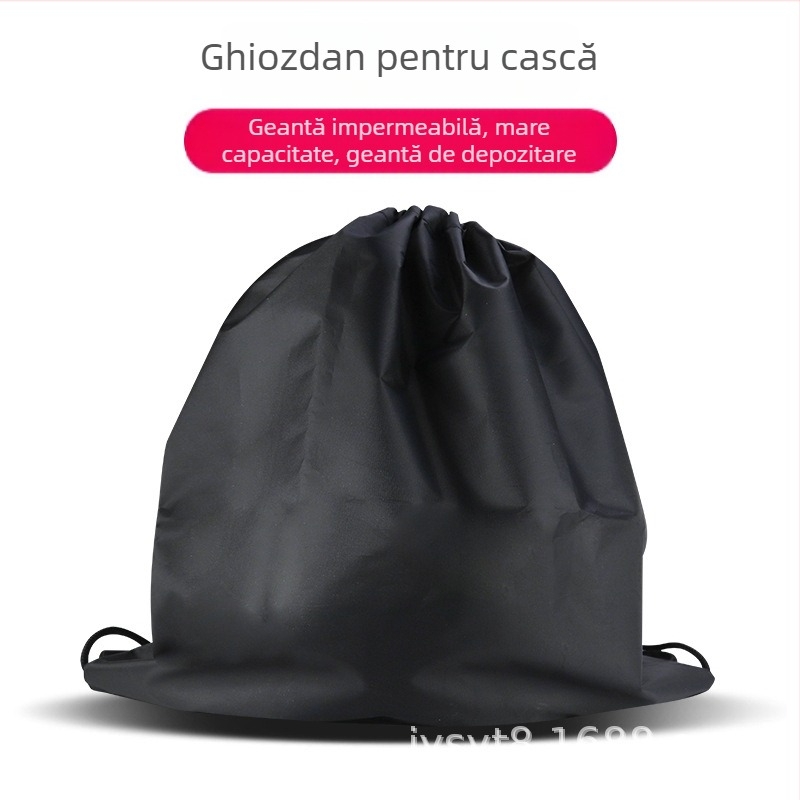 Geantă pentru cască de motocicletă, poliester, stil rucsac, fără husă de ploaie