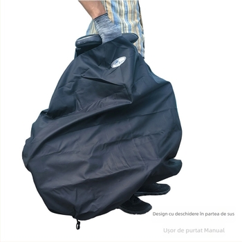 Protecție de praf pentru bicicletă pliabilă și geantă de depozitare, material textil