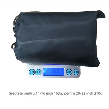 Protecție de praf pentru bicicletă pliabilă și geantă de depozitare, material textil