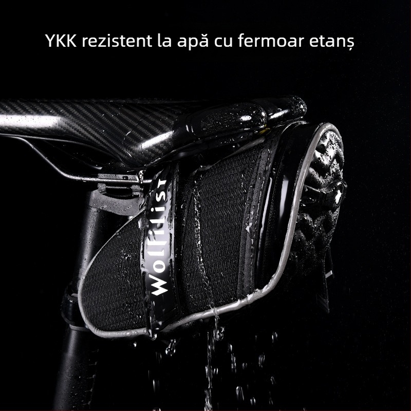 Geantă pentru bicicletă cu husă dură pentru depozitare, Model W002, Capacitate 0,5 L, Poliester