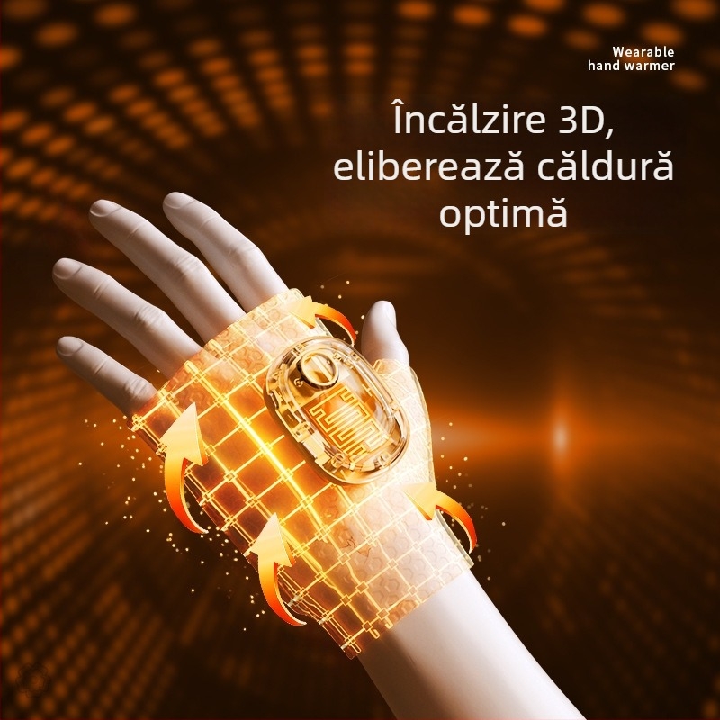 Mănuși încălzite din bumbac cu USB pentru adulți — model feminin, încălzire electrică pentru tastare și plimbare cu motocicleta