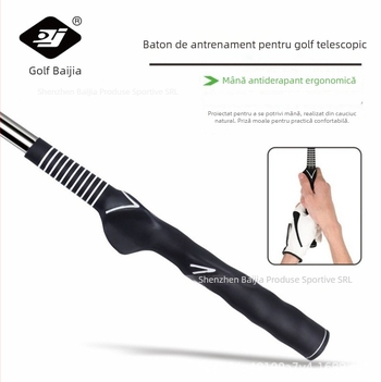 Antrenor de swing pentru golf — Tall Balls, cauciuc și metal, model BJ-229