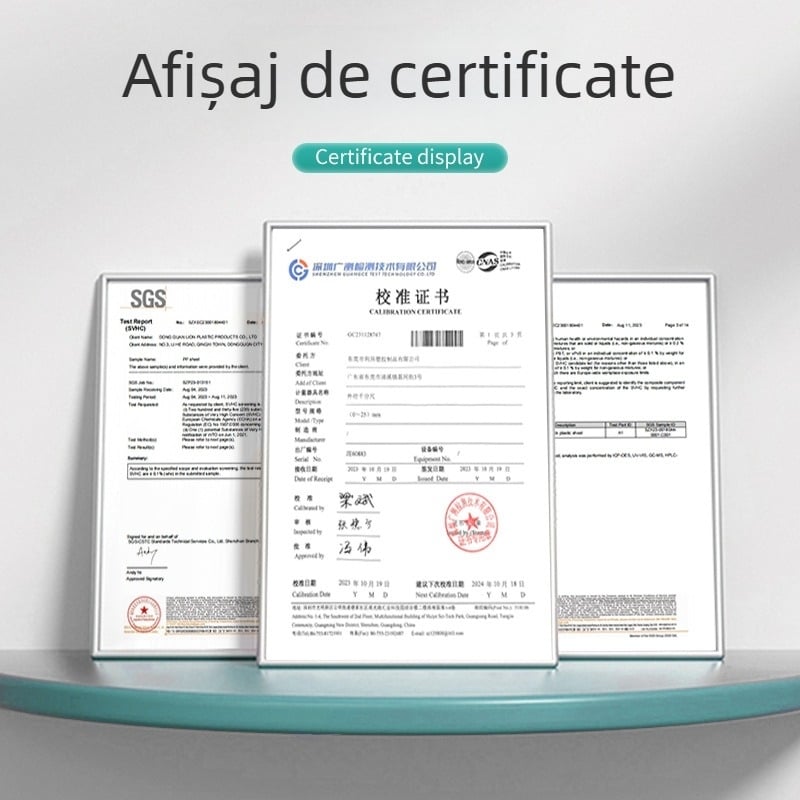 Folie de polietilenă pentru bagaje – grosime 0,6–5 mm; potrivit pentru viziere, genți, încălțăminte și automobile