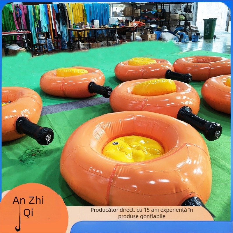 Inel de zăpadă tractabil, în formă de animal - PVC material, construcție îmbunătățită, model An zhiqi-snow, personalizare disponibilă, potrivit pentru alte condiții de zăpadă