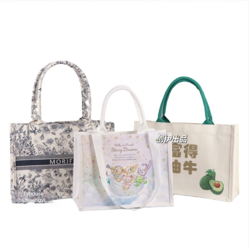 Geantă tote din pânză cu șnururi personalizate, imprimare logo accelerată, producție personalizată (comandă minimă 300; toleranță 0,5–2 cm)