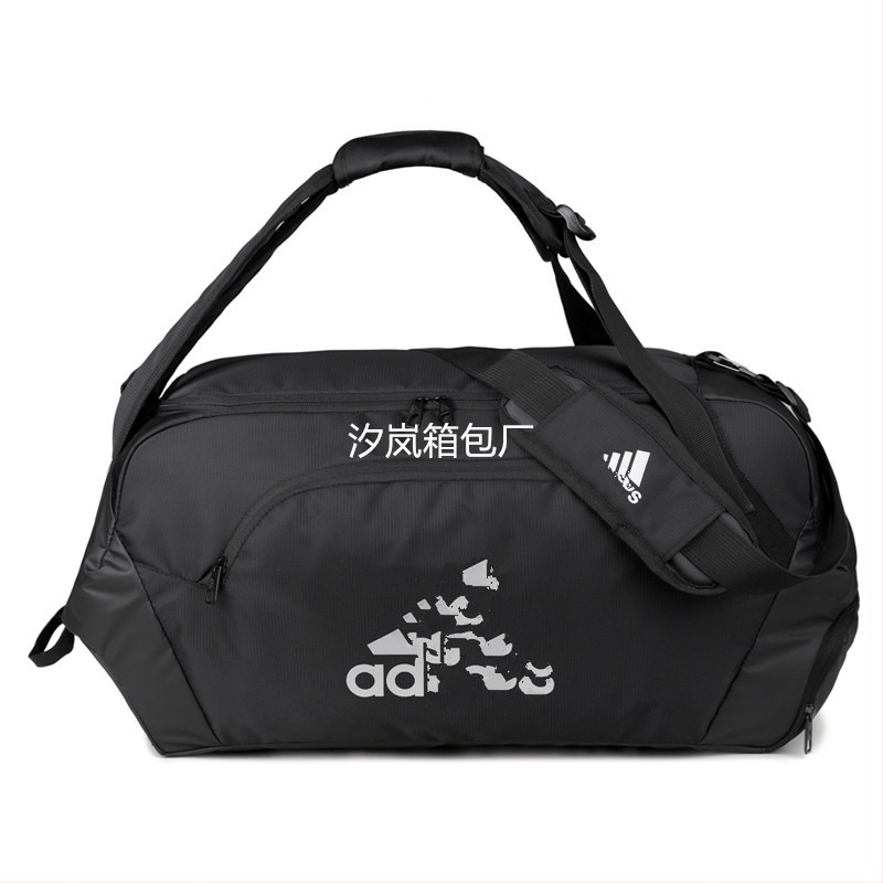 Geantă de călătorie unisex cu compartiment uscat–umed, din nylon, rezistentă la uzură, capacitate 20–35 L, căptușeală din poliester