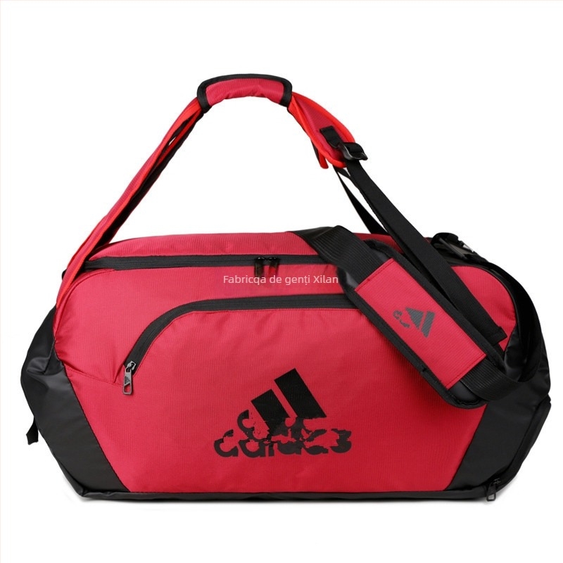 Geantă de călătorie unisex cu compartiment uscat–umed, din nylon, rezistentă la uzură, capacitate 20–35 L, căptușeală din poliester