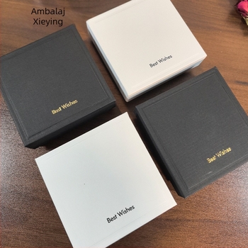 Cutie de bijuterii pentru inele și brățări, personalizată, stil lux lejer (material: hârtie/carton; personalizare: da; tip ambalaj: cutie de ambalare; scop: depozitare inele/brățări; marcă: Xieying)