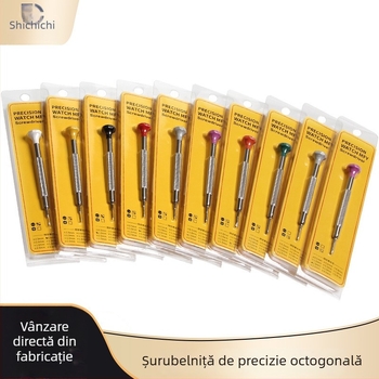 Șurubelniță pentru ceasuri Time Chi — oțel crom-nichel (oțel inoxidabil), Izolație: Nu; Magnetism: Nu; Material mâner: Oțel pentru unelte