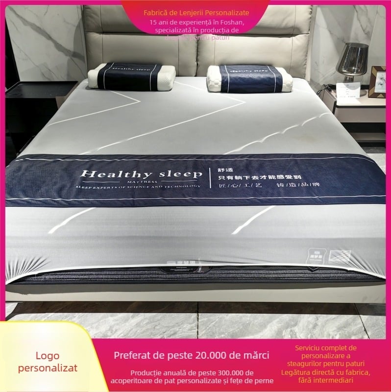 Set hotelier de textile – Poliester, model geometric abstract, stil hotelier (Material: Poliester; Model: Geometric abstract; Stil: Hotel)