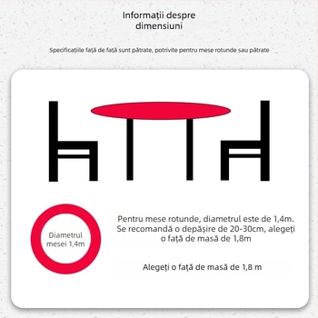 Feță de masă de unică folosință, impermeabilă și rezistentă la ulei, din plastic gros, formă pătrat/dreptunghiulară, pentru hoteluri, restaurante și banchete.