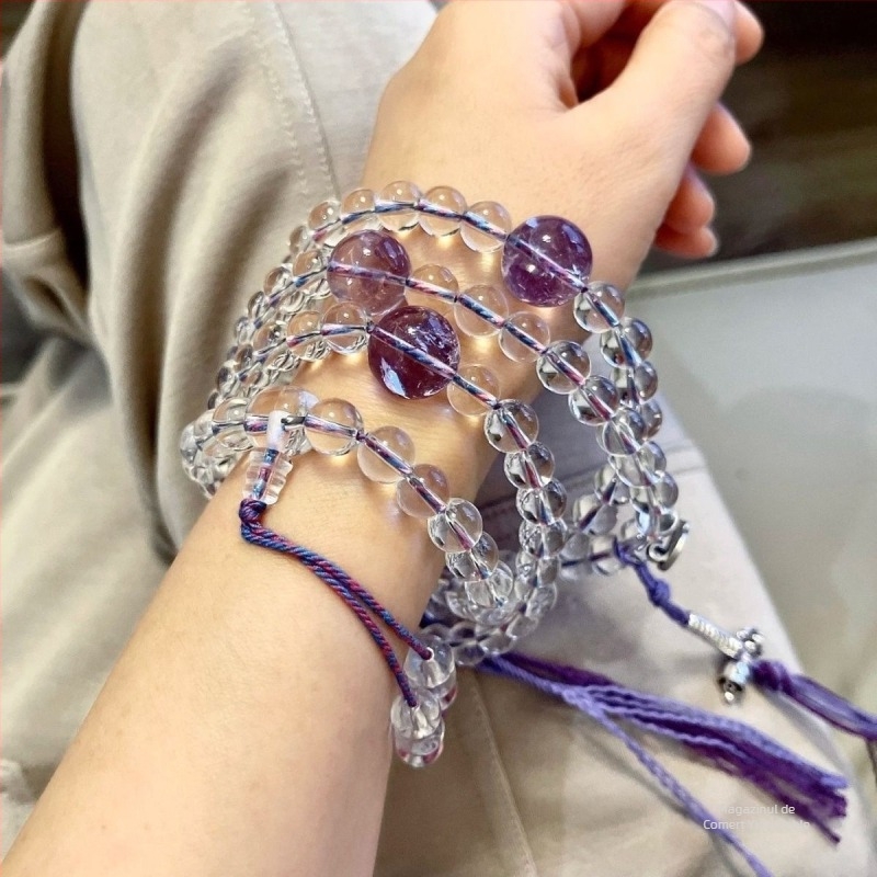 Colier cu perle artificiale, Holler, handmade, stil influencer, trend personalizat