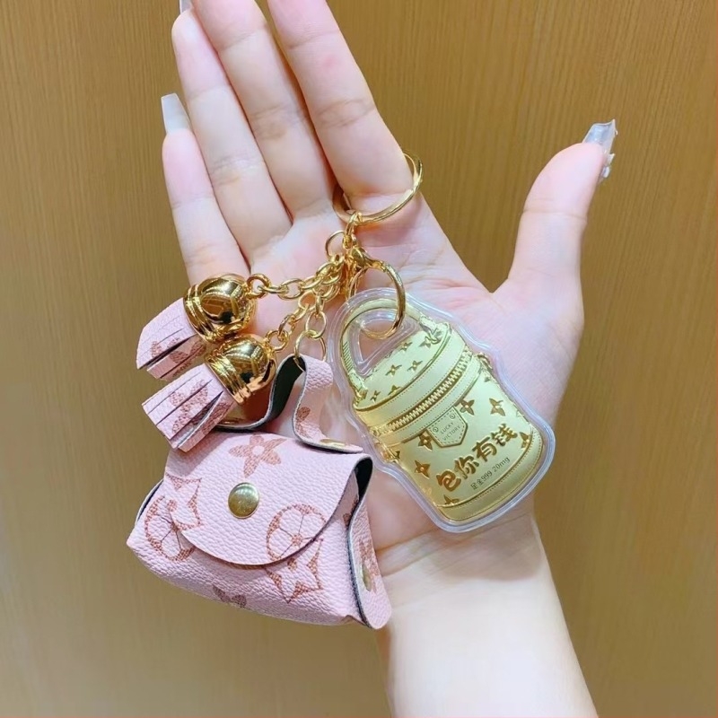 Breloc pentru chei - piele, aur 999 fin; stil modern simplu, cadou de afaceri (Piele; aur 999 fin; Stil modern simplu; Cadou de afaceri)