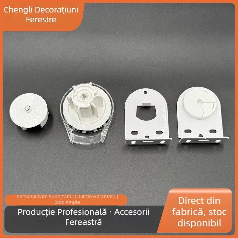 Set accesorii pentru rulouri: cap cu mărgele pentru ridicare și coborâre, cârlig reductiv, componente pentru șină