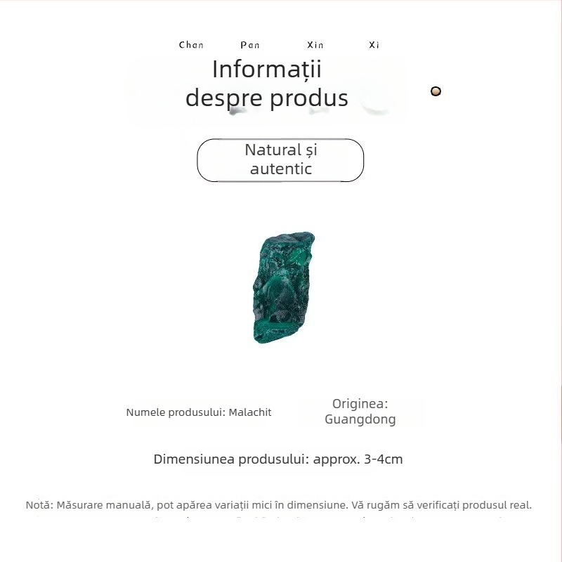 Malahit natural din Africa – piatră brută cristal pentru decor de peisaj, ambalaj PP separat