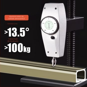 Șină pentru perdea cu role purtătoare, 2,8 mm, grosime extra, aliaj de aluminiu, dublă traiectorie, funcționare silențioasă
