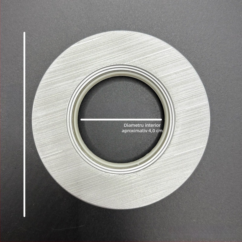 Ineluri universale pentru perdele perforate, cu inel de agățare, din material lavabil, pentru șină română – accesorii pentru perdele