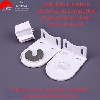 Accesorii montaj rulouri electrice, tub 38, motor 25, suport din fier întărit