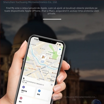 Locator Bluetooth anti-pierdere pentru obiecte de valoare – 8 g, carcasă din plastic, baterie tip buton, compatibil cu iOS