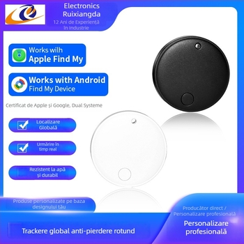 Tracker pentru animale de companie anti-pierdere cu sistem dual de poziționare globală — Ruixiangda, Interfață personalizată, Logo imprimat, Platforme complet compatibile