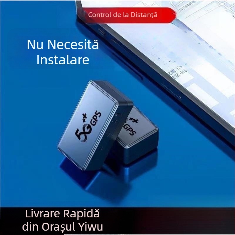 GPS tracker pentru vehicul cu localizator anti-furt și poziționare prin satelit