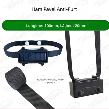 Localizator de animale pentru bovine și ovine cu GPS Beidou, alarme (vibrații, alertă pe telefon, gard, viteză excesivă), precizie 3 m, IP67, baterie de 30 de zile