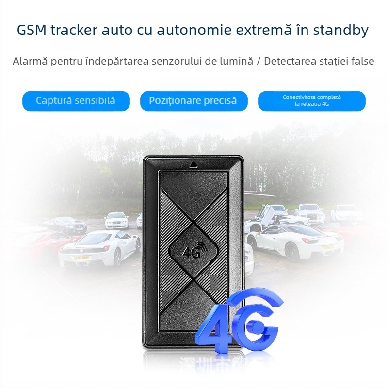 Dispozitiv GPS de urmărire L16 de la Deyun Guard – Wireless, precizie GPS 5 m, autonomie baterie 3 ani, urmărire în timp real, moduri de alarmă: vibrație, alertă mobilă, alarmă perimetru, depășire viteză