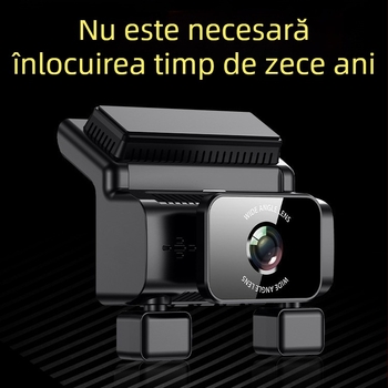 Camera DVR auto cu Wi-Fi cu patru canale, conectivitate cu telefonul, oglindă retrovizoare Sony, GPS și vedere de noapte, Smart HD