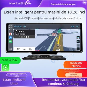C-C100 ecran inteligent central pentru mașină cu Apple CarPlay, 8 nuclee Linux, ecran ≥10 inch, Bluetooth, USB, hărți Amap/Baidu/Tencent/Apple