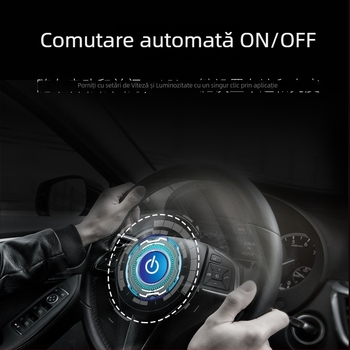 Big Plus HUD auto: afișaj head-up electric, pliabil și reglabil pe înălțime, alimentare prin OBD, detector de viteză și navigație încorporată