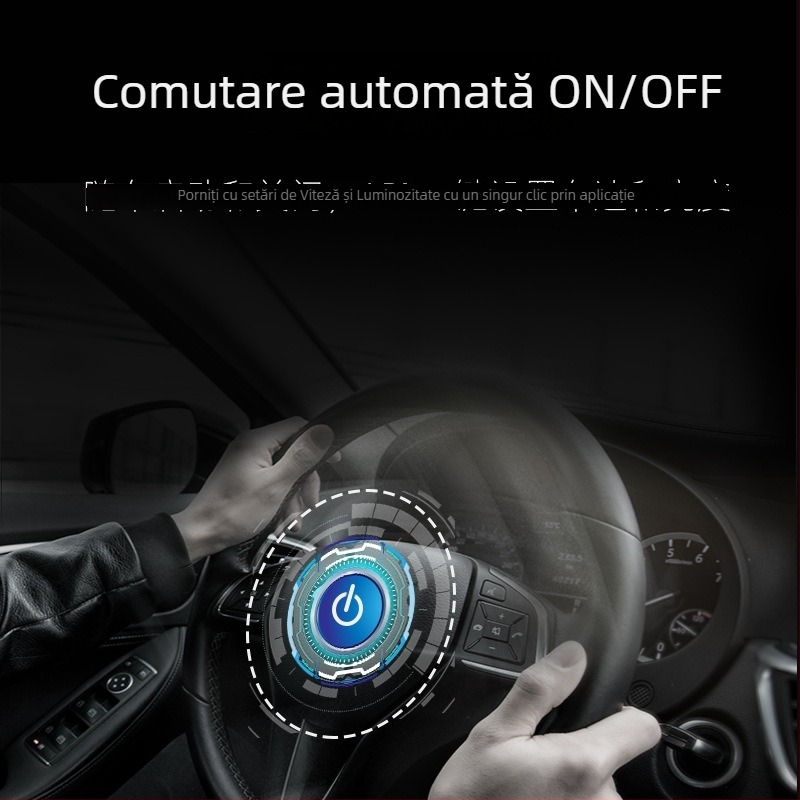Big Plus HUD auto: afișaj head-up electric, pliabil și reglabil pe înălțime, alimentare prin OBD, detector de viteză și navigație încorporată