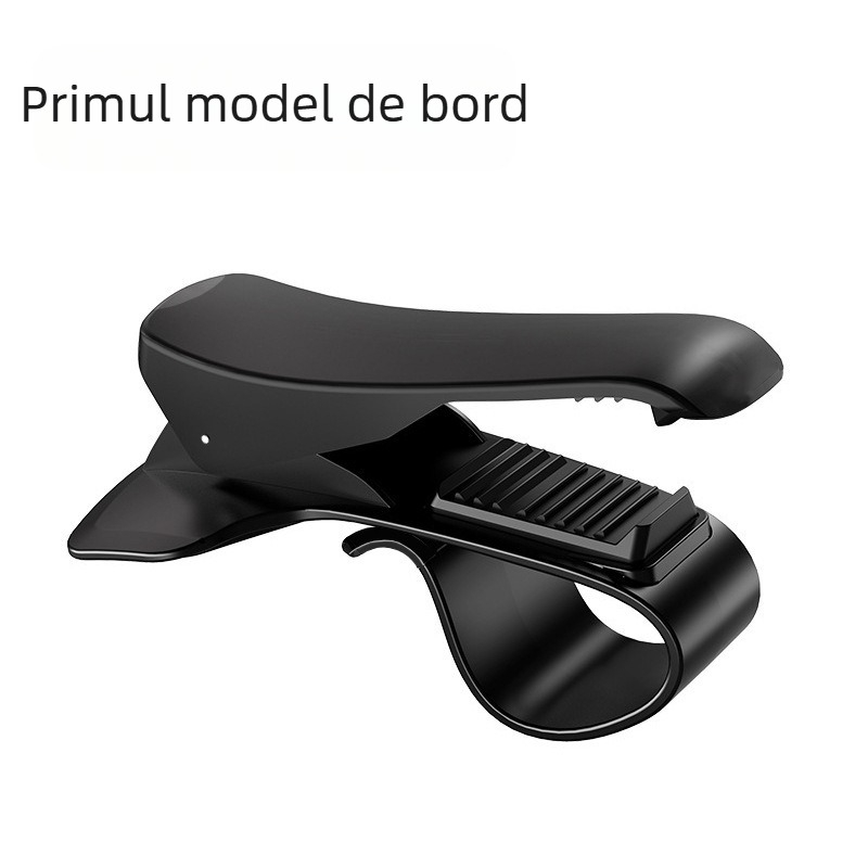 Suport pentru telefon pentru panoul de instrumente auto cu HUD vedere directă, ABS, rotație 360°, braț consolă centrală